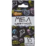 Мел школьный цветной №1 School 406754