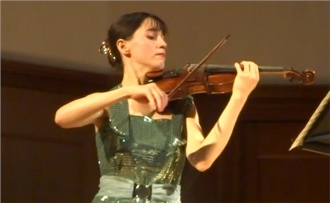 Виктория Тульская, скрипка (Москва), Елена Данилова, орган (Новосибирск)