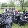 Волонтёры Дня Енисея убрали с берега реки более 10 тонн мусора