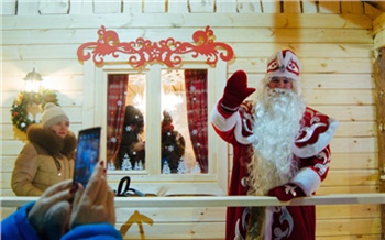 Стихи для Деда Мороза, салют и ледяные гонки: Newslab побывал на открытии первой городской ёлки Красноярска