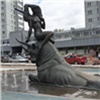 «Жалкое животное в луже»: красноярцы недовольны переносом фонтана на Предмостной