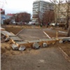 В сквере рядом с Дворцом Труда в Красноярске снова запретили строить развлекательный центр