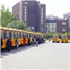Районы Красноярского края получили новые школьные автобусы