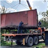 170 незаконных и грязных гаражей убрали в Ленинском районе Красноярска