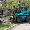 В Железнодорожном районе Красноярска началось благоустройство скверов