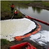 «Угрозы для Енисея нет»: масляное пятно на Теплой речке в Красноярске ликвидировали
