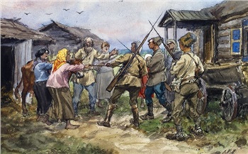 «Бросались с вилами и топорами»: как сибирские крестьяне из Большого Сережа с большевиками воевали