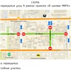 Красноярский проспект Мира сделают пешеходным с пятницы. В мэрии напомнили схему перекрытий 