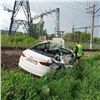 В Красноярске автомобилист пострадал в ДТП с электричкой 