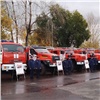 Пожарные и спасатели Красноярского края получили новую технику и оборудование
