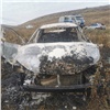 В Красноярском крае подросток вместе с друзьями разбил и спалил угнанную у отца иномарку