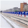 На стройплощадке красноярского метро на улице Молокова готовятся к перекладке тысяч метров сетей