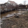 В Красноярске уровень воды в Бугаче за ночь поднялся на 24 см