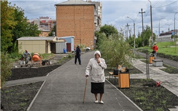 «Новое уютное пространство»: как в Красноярске благоустраивают сквер имени Водянникова