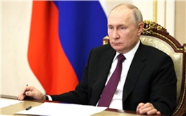 Владимир Путин пожелал новому губернатору Красноярского края успехов в работе (видео)