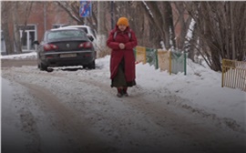 «Очень плохая уборка»: мэр Красноярска раскритиковал очистку улиц от снега (видео)
