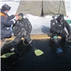 Спасатели нашли тело одного из провалившихся под лед в Бирилюсском районе рыбаков