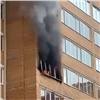 В Красноярске мужчина попал в больницу из-за пожара на балконе