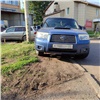 Автохамы заплатили 1,7 млн рублей за парковку на газонах в Советском районе Красноярска