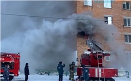 В Назарово в пожаре из-за непотушенной сигареты пострадали два человека 