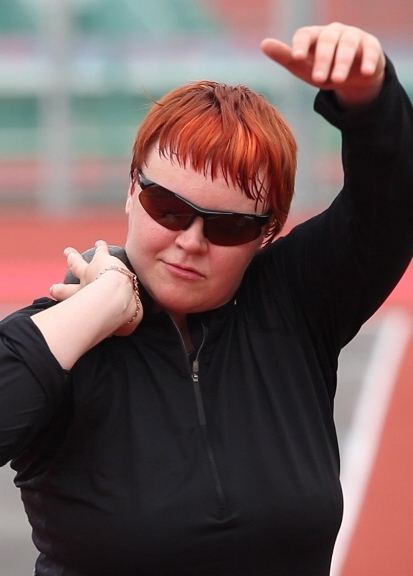 Участник Паралимпиады в Лондоне, чемпионка Европы в толкании ядра Прокофьева Марта Николаевна
