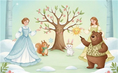 Весенняя сказка для самых маленьких