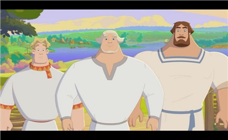 Три богатыря и свет клином