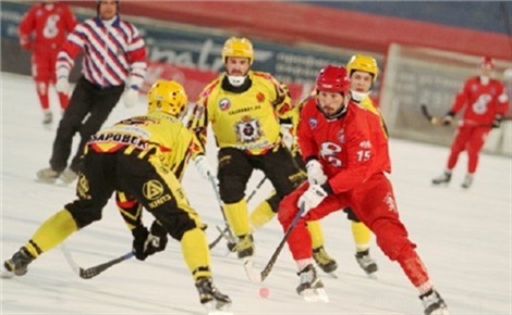 Хоккей с мячом: «Енисей» - «Кузбасс»