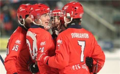 Хоккей с мячом: «Енисей» — «Ак Барс-Динамо» (Казань)