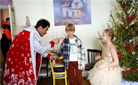 Наш папа — Дед Мороз