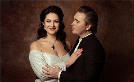 Агунда Кулаева и Алексей Татаринцев