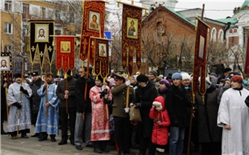 Пояс Богородицы в Красноярске
