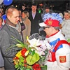 В Красноярске встретили паралимпийского чемпиона Валерия Редкозубова