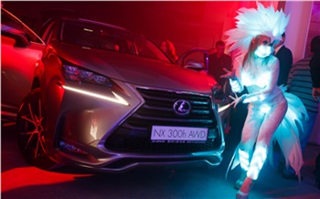 Фоторепортаж: Сумасшедшая вечеринка с Lexus NX