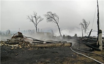 Хакасия после пожара. Хроника 13 апреля