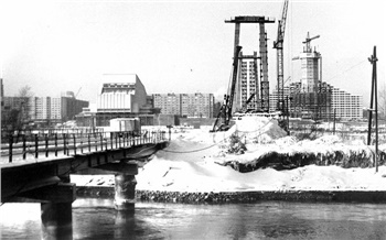 Фотоистория: Как строили Виноградовский мост