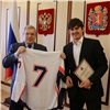 Губернатор поздравил красноярских хоккеистов с победой на чемпионате мира