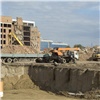 Губернатор оценил ход строительства общежитий в Студгородке и сноса крайкома