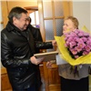 Мэр Ачинска поздравил с 90-летием ветерана Великой Отечественной войны