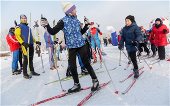 «День снега на лыжах» в Красноярске
