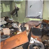 Штаб «Единой России» сожгли в Назарово