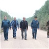 Губернатор Красноярского края Александр Усс пообщался с лесными пожарными в Богучанском районе