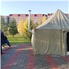 Обманутые дольщики с Грунтовой поставили палатку в парке 400-летия Красноярска и выдвинули условия властям