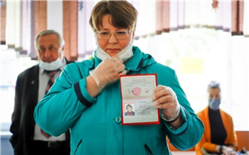 «Выбрать можно любой день»: красноярцам показали, как выглядит участок для голосования по поправкам