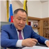 Уволенный глава Тувы записал видеообращение