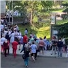 Из отделения онкологии в детской Красноярской краевой больнице эвакуировали пациентов и персонал (видео)