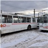 В Красноярске выросло количество ДТП с участием троллейбусов и трамваев. Названы причины