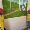 В Красноярске юные художники разрисовали стены в комнатах лежачих постояльцев пансионата «Ветеран»