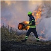В Минусинском районе потушили ландшафтный пожар на площади 150 га. Поджигателя ищут (видео)