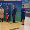 В Красноярском аэропорту впервые встретили 3-миллионного пассажира (видео)